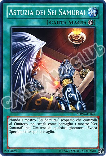 SDWA-IT027 Astuzia dei Sei Samurai comune unlimited (IT) -NEAR MINT-