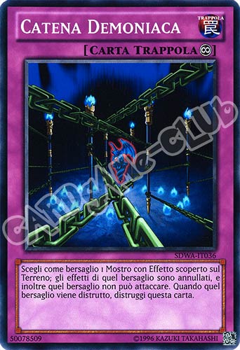 SDWA-IT036 Catena Demoniaca comune unlimited (IT) -NEAR MINT-