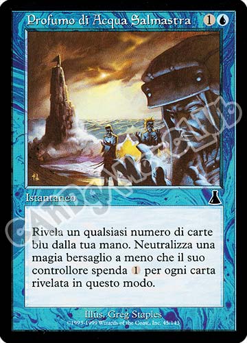 045 / 143 Profumo di Acqua Salmastra comune (IT) -NEAR MINT-