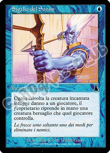 046 / 143 Sigillo del Sonno comune (IT) -NEAR MINT-