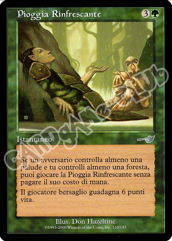 110 / 143 Pioggia Rinfrescante non comune (IT) -NEAR MINT-