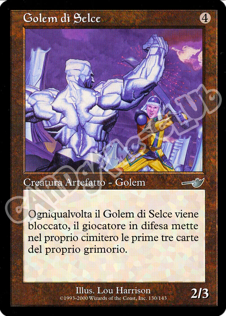 130 / 143 Golem di Selce non comune (IT) -NEAR MINT-