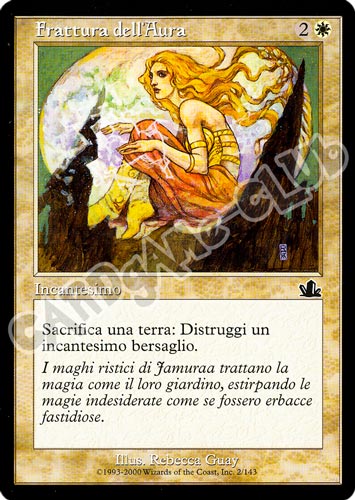 002 / 143 Frattura dell'Aura comune (IT) -NEAR MINT-