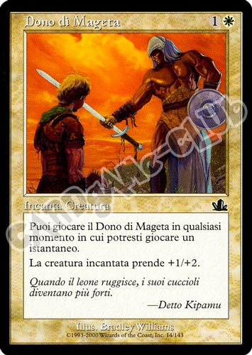 014 / 143 Dono di Mageta comune (IT) -NEAR MINT-