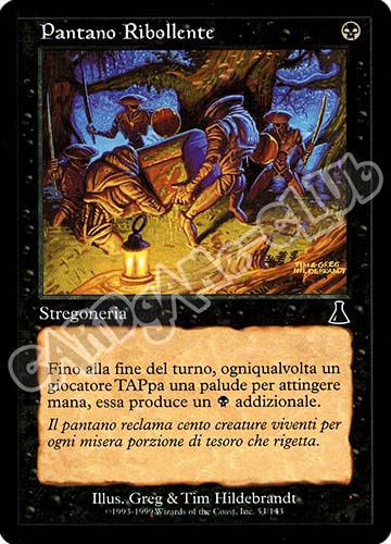 054 / 143 Pantano Ribbolente comune (IT) -NEAR MINT-