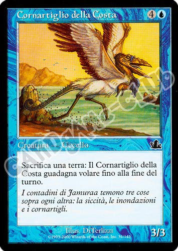 031 / 143 Cornartiglio della Costa comune (IT) -NEAR MINT-