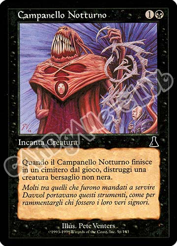 056 / 143 Campanello Notturno comune (IT) -NEAR MINT-