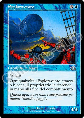 053 / 143 Esploravento non comune (IT) -NEAR MINT-