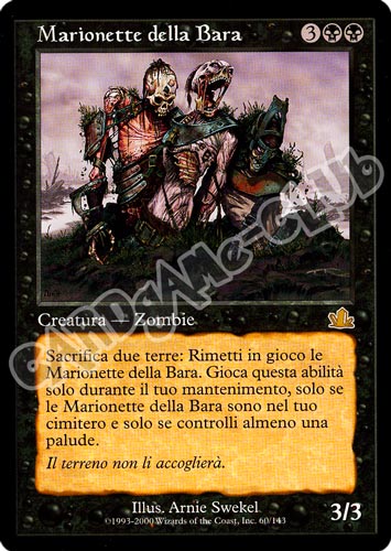 060 / 143 Marionette della Bara rara (IT) -NEAR MINT-