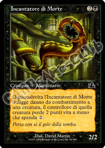 061 / 143 Incantatore di Morte comune (IT) -NEAR MINT-