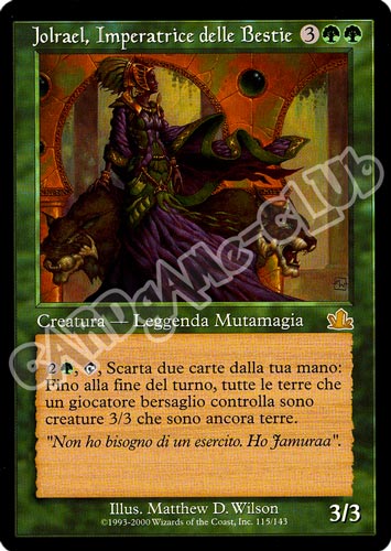 115 / 143 Jolrael, Imperatrice delle Bestie rara (IT) -NEAR MINT-