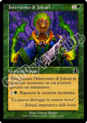 116 / 143 Intervento di Jolrael comune (IT) -NEAR MINT-