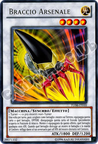 TU06-IT010 Braccio Arsenale rara (IT) -NEAR MINT-
