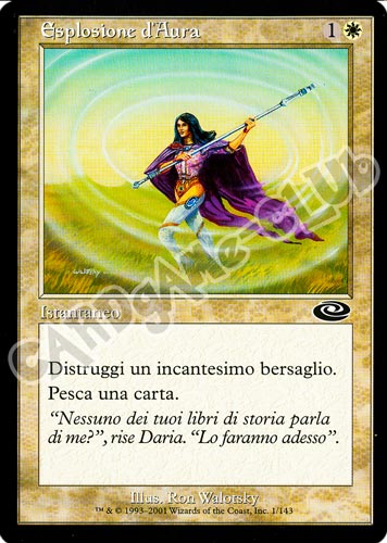 001 / 143 Esplosione d'Aura comune (IT) -NEAR MINT-