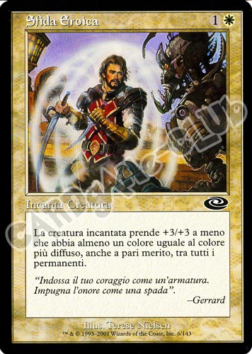 006 / 143 Sfida Eroica comune (IT) -NEAR MINT-