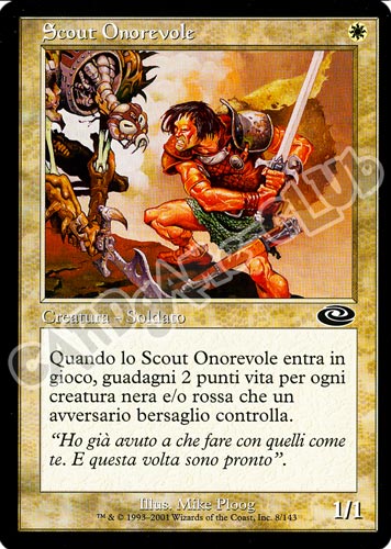 008 / 143 Scout Onorevole comune (IT) -NEAR MINT-