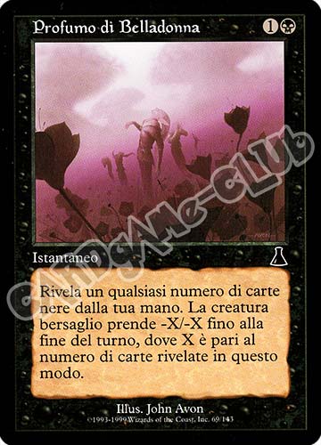 069 / 143 Profumo di Belladonna comune (IT) -NEAR MINT-