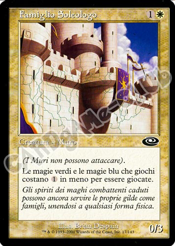 017 / 143 Famiglio Soleologo comune (IT) -NEAR MINT-