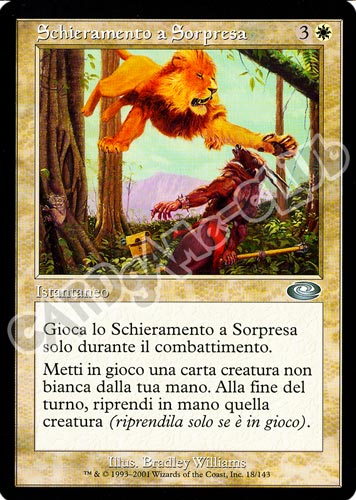 018 / 143 Scieramento a Sorpresa non comune (IT) -NEAR MINT-