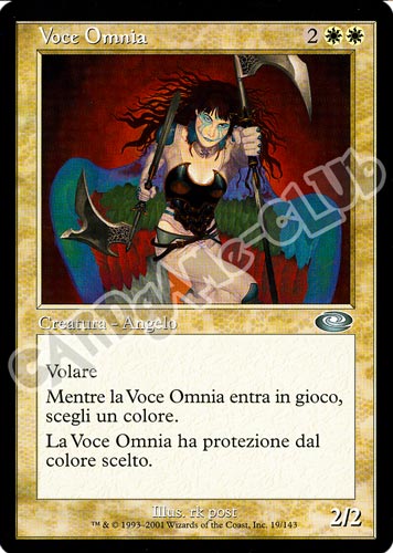 019 / 143 Voce Omnia non comune (IT) -NEAR MINT-