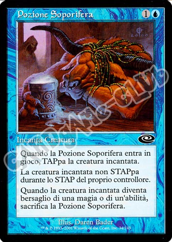 034 / 143 Pozione Soporifera comune (IT) -NEAR MINT-