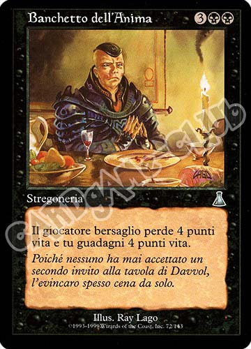 072 / 143 Banchetto dell'Anima non comune (IT) -NEAR MINT-