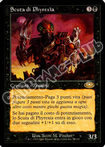 051 / 143 Scuta di Phyrexia rara (IT) -NEAR MINT-