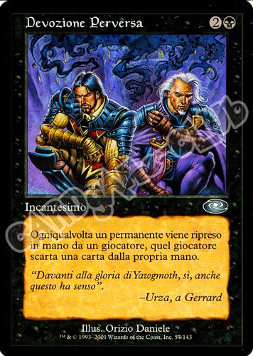 057 / 143 Devozione Perversa non comune (IT) -NEAR MINT-