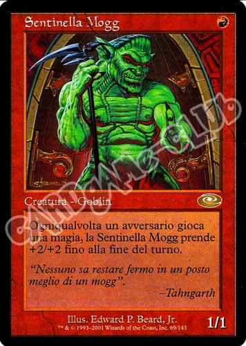 069 / 143 Sentinella Mogg rara (IT) -NEAR MINT-