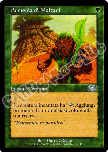 084 / 143 Armonia di Multani non comune (IT) -NEAR MINT-