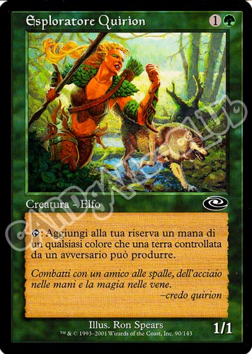 090 / 143 Esploratore Quirion comune (IT) -NEAR MINT-