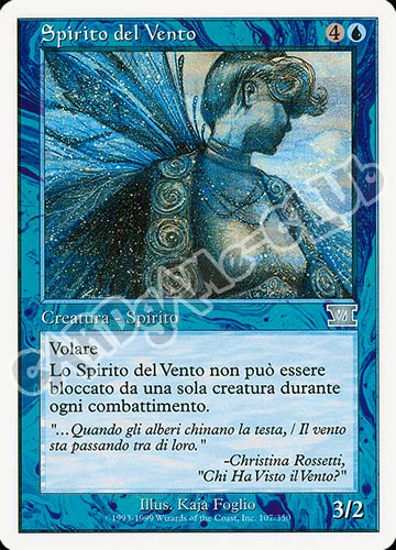 107 / 350 Spirito del Vento non comune (IT) -NEAR MINT-
