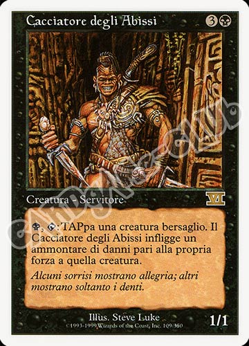 109 / 350 Cacciatore dell'Abisso rara (IT) -NEAR MINT-