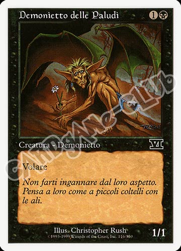 116 / 350 Demonietto delle Paludi comune (IT) -NEAR MINT-