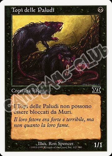 117 / 350 Topi delle Paludi comune (IT) -NEAR MINT-