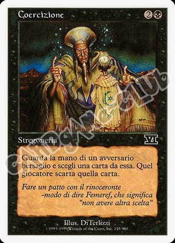 119 / 350 Coercizione comune (IT) -NEAR MINT-