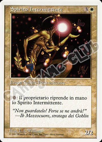 Spirito Intermittente rara (IT) -NEAR MINT-