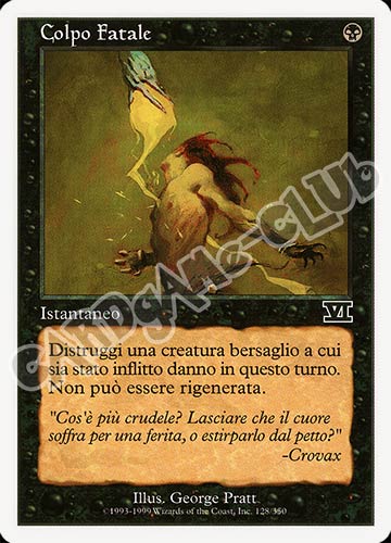 128 / 350 Colpo Fatale comune (IT) -NEAR MINT-