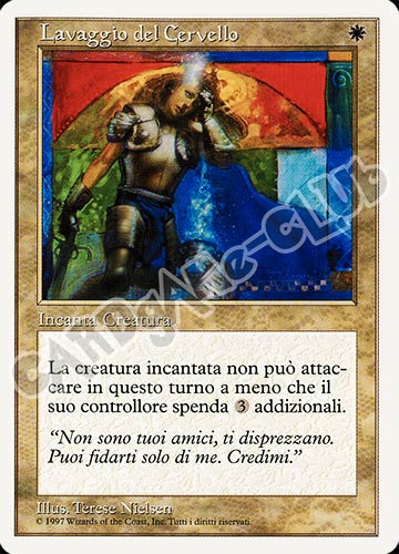 Lavaggio del Cervello comune (IT) -NEAR MINT-