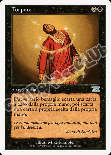 158 / 350 Torpore non comune (IT) -NEAR MINT-