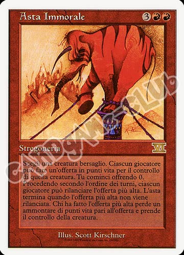 190 / 350 Asta Immorale rara (IT) -NEAR MINT-