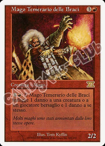 201 / 350 Mago Temerario delle Braci rara (IT) -NEAR MINT-