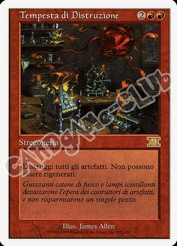 205 / 350 Tempesta di Distruzione rara (IT) -NEAR MINT-