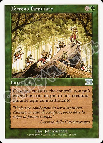 228 / 350 Terreno Familiare non comune (IT) -NEAR MINT-