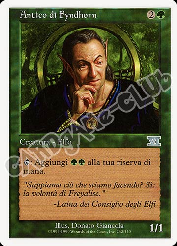 232 / 350 Antico di Fyndhorn non comune (IT) -NEAR MINT-