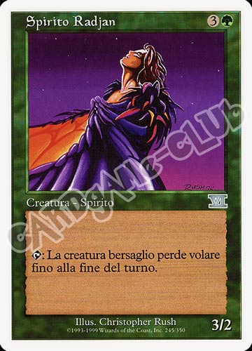 245 / 350 Spirito Radjan non comune (IT) -NEAR MINT-