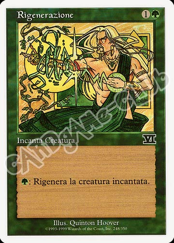 248 / 350 Rigenerazione comune (IT) -NEAR MINT-
