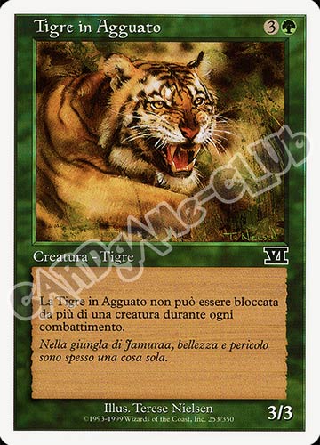 253 / 350 Tigre in Agguato comune (IT) -NEAR MINT-