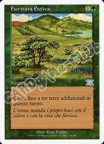 255 / 350 Fioritura Estiva non comune (IT) -NEAR MINT-