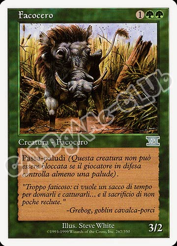 267 / 350 Facocero non comune (IT) -NEAR MINT-